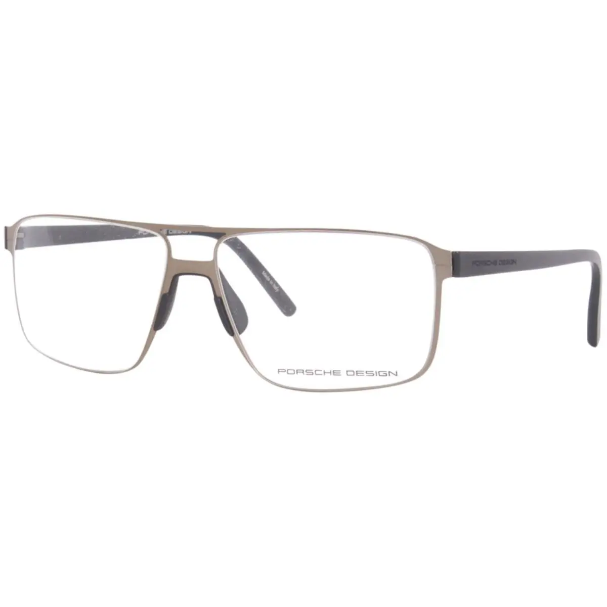 Porsche Design P8307-C Eyeglasses Frame Men`s Titanium Gold/black Full Rim 56mm
