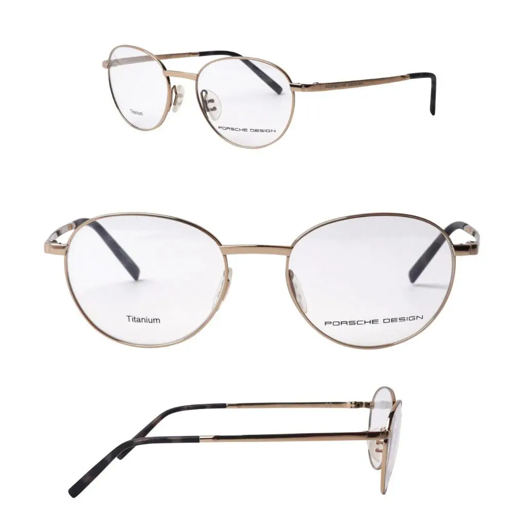 Design - P`8306-C Round Rx Eyeglasses Unisex Titanium 51-18-140 by Porsche
