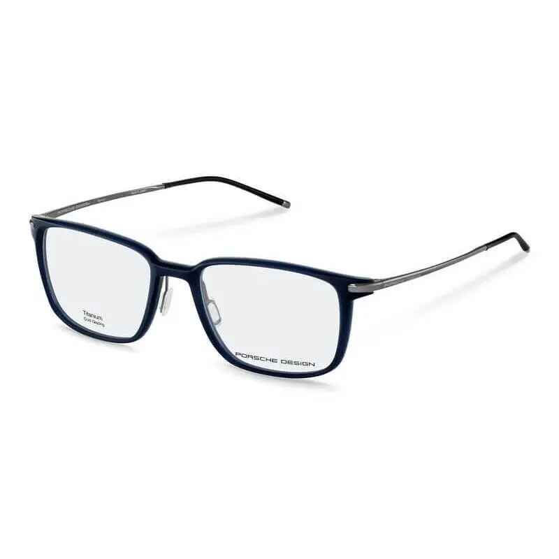 Porsche Design P8735 D Blue Titanium Frame - Men