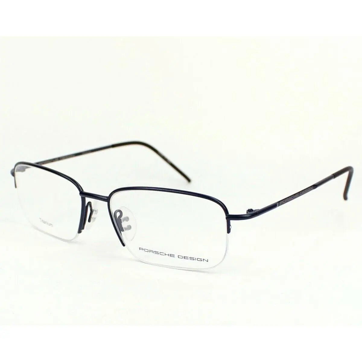 Porsche Design Eyeglasses Optical Frame 8198 D Dark Blue Titanium