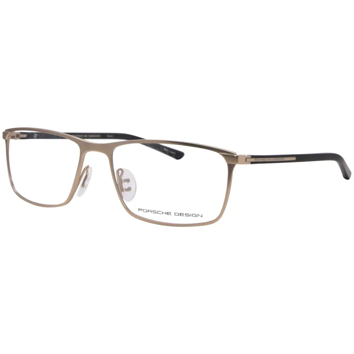Porsche Design P8287-D Titanium Eyeglasses Men`s Gold Full Rim 56mm