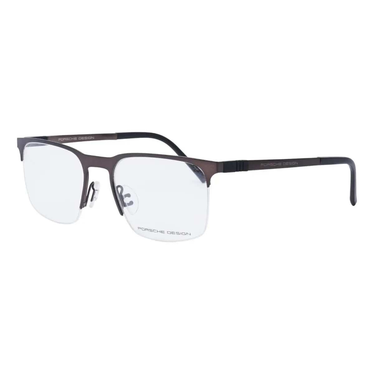 Porsche Design - P`8277-D Brushed Dark Gunmetal 54mm-19mm-145mm RX Eyeglasses - Frame: Black