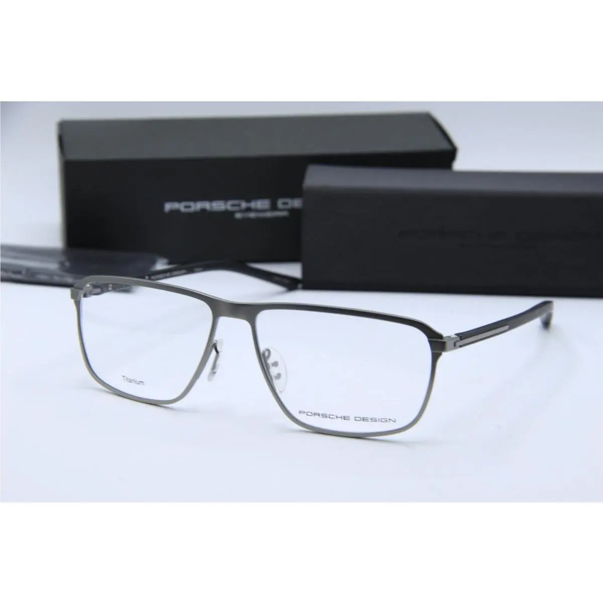 Porsche Design P`8285 C Gunmetal Black Frames Eyeglasses 56-14