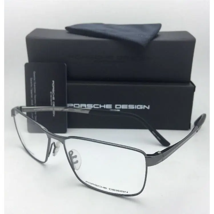 Porsche Design Titanium Eyeglasses P`8273 D 56-14 140 Black Chrome Frames
