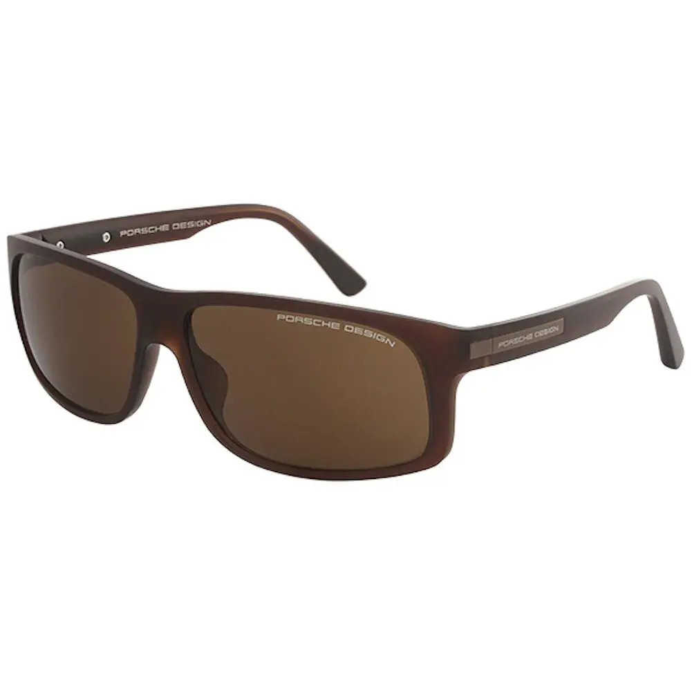 Design Men`s P`8572 P8572 C Dark Chocolate/brown Sport Sunglasses 64mm by Porsche