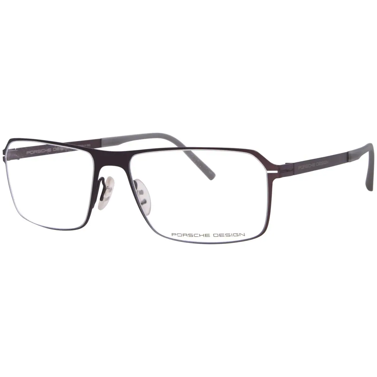 Porsche Design Mens Eyeglasses P`8255 P8255 D Plum Full Rim Optical Frame 57MM - Frame: Purple