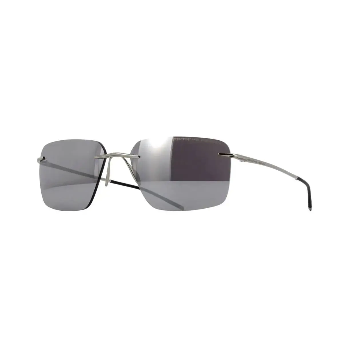 Porsche Design P`8923 Palladium/grey Silver Mirrored D Sunglasses - Frame: Palladium, Lens: Grey Silver Mirrored