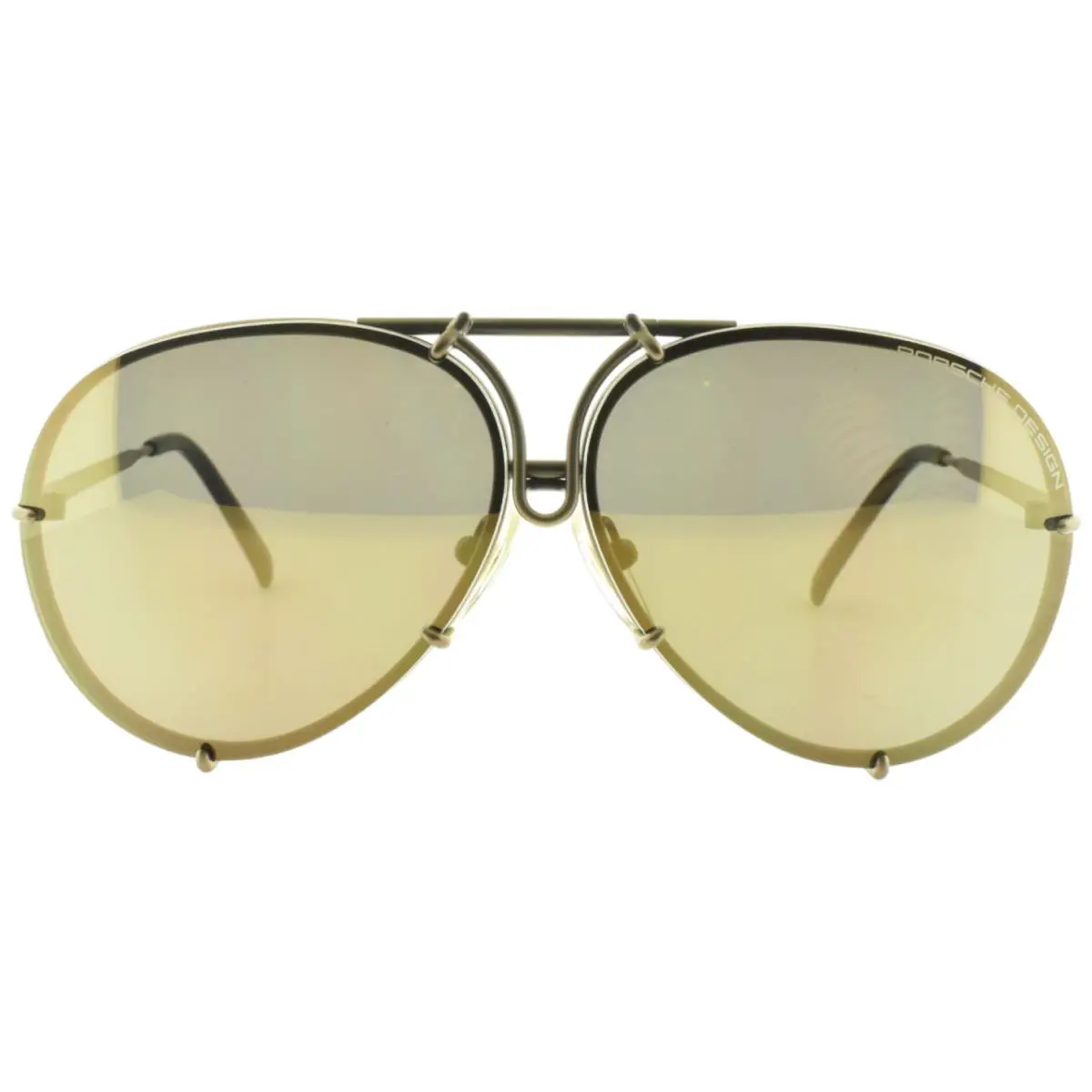 Porsche P`8478 E 60-10-135 Copper Aviator Full Rim Unisex Sunglasses