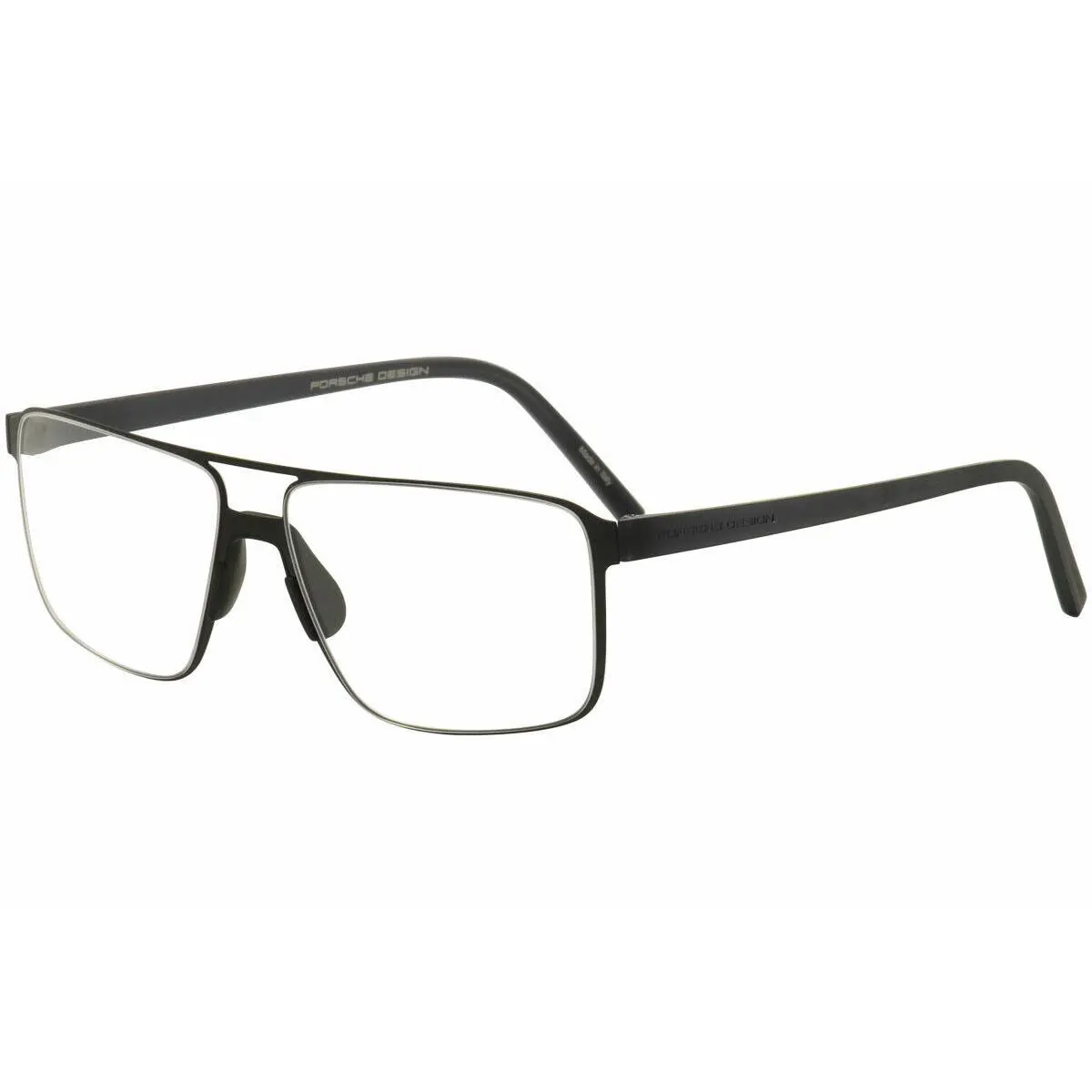 Design Men`s Eyeglasses P`8307 P8307 A Black Full Rim Optical Frame 56mm by Porsche