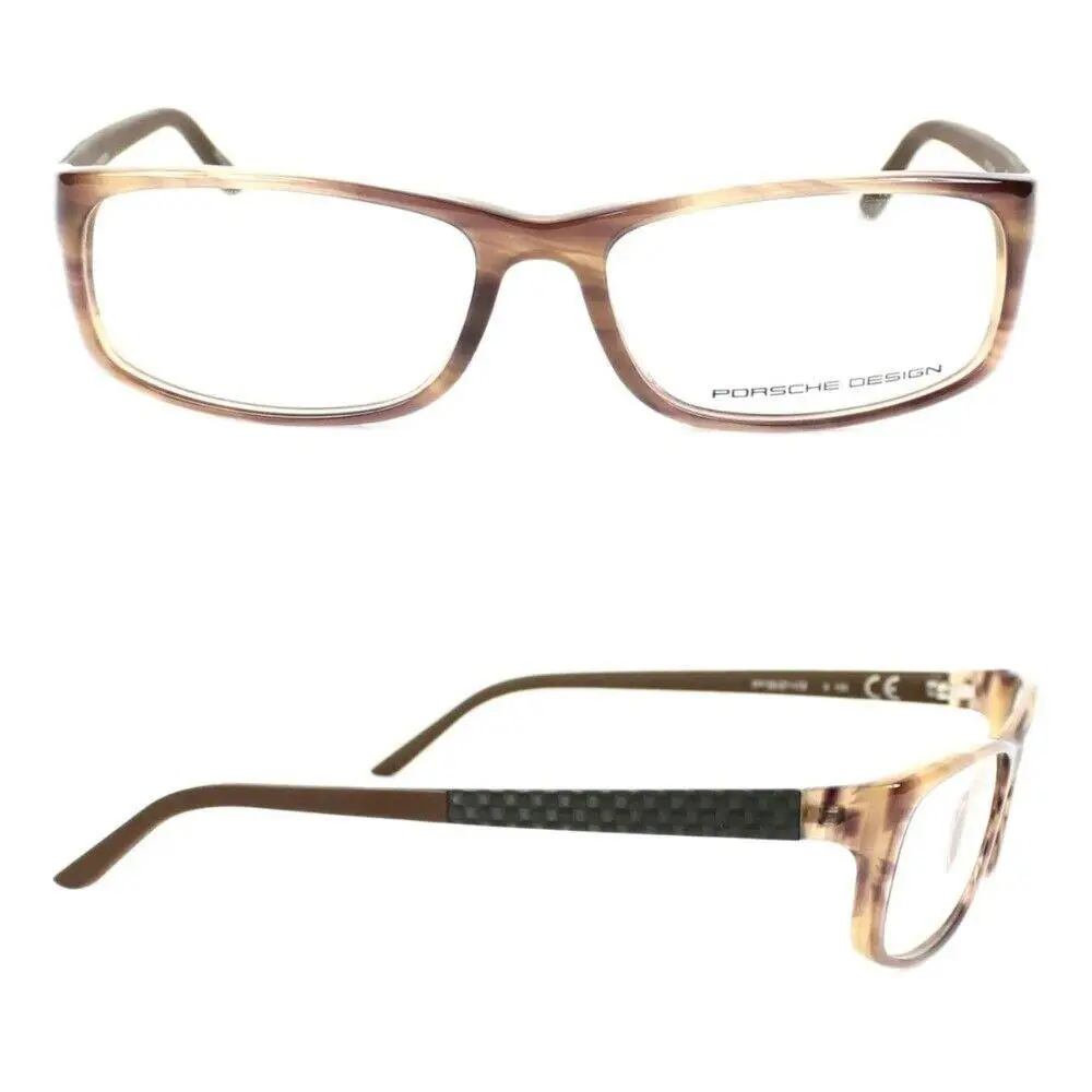 Design - P`8243-B Brown Rx Eyeglasses 54-15-135 by Porsche