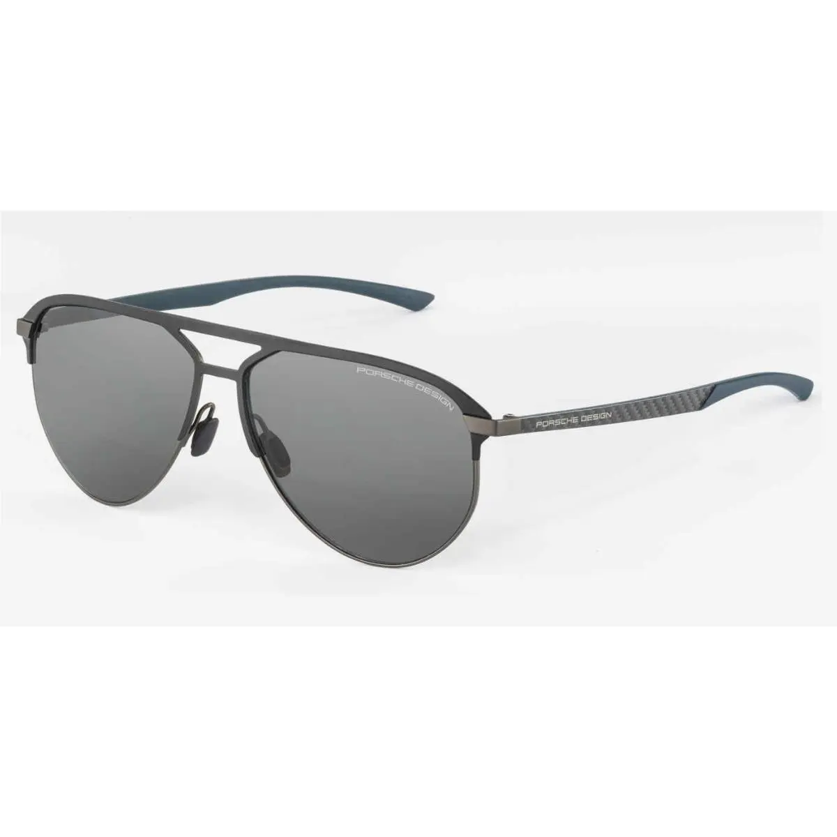 Porsche Design P8754 A Dark Grey 54mm Eyeglasses Crabon Fiber Sunglasses - Frame: Gray, Lens: Clear Demo Lens, code: A