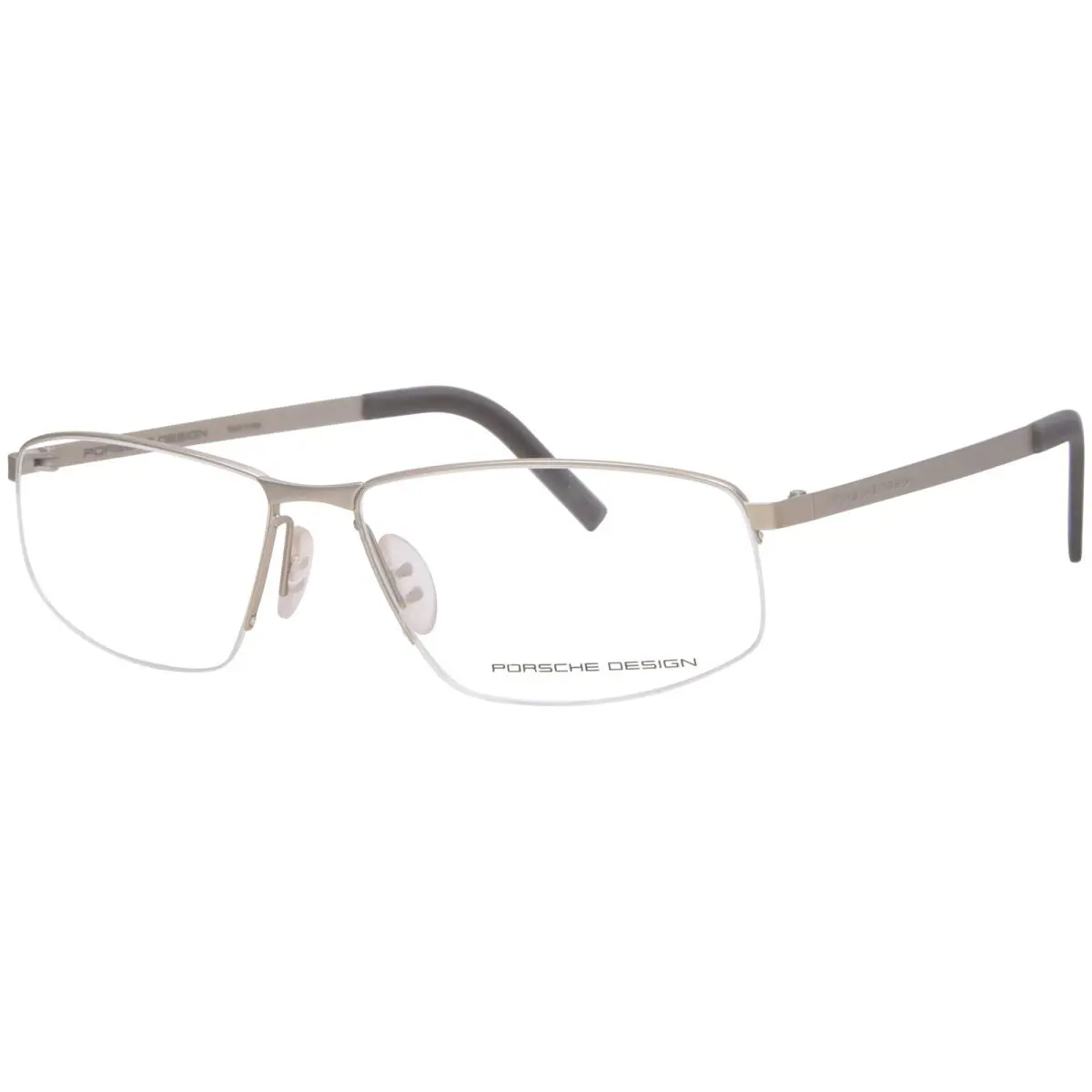 Porsche Design Eyeglasses P8284 P/8284 B Light Gold Half Rim Optical Frame 59mm - Frame: Gold