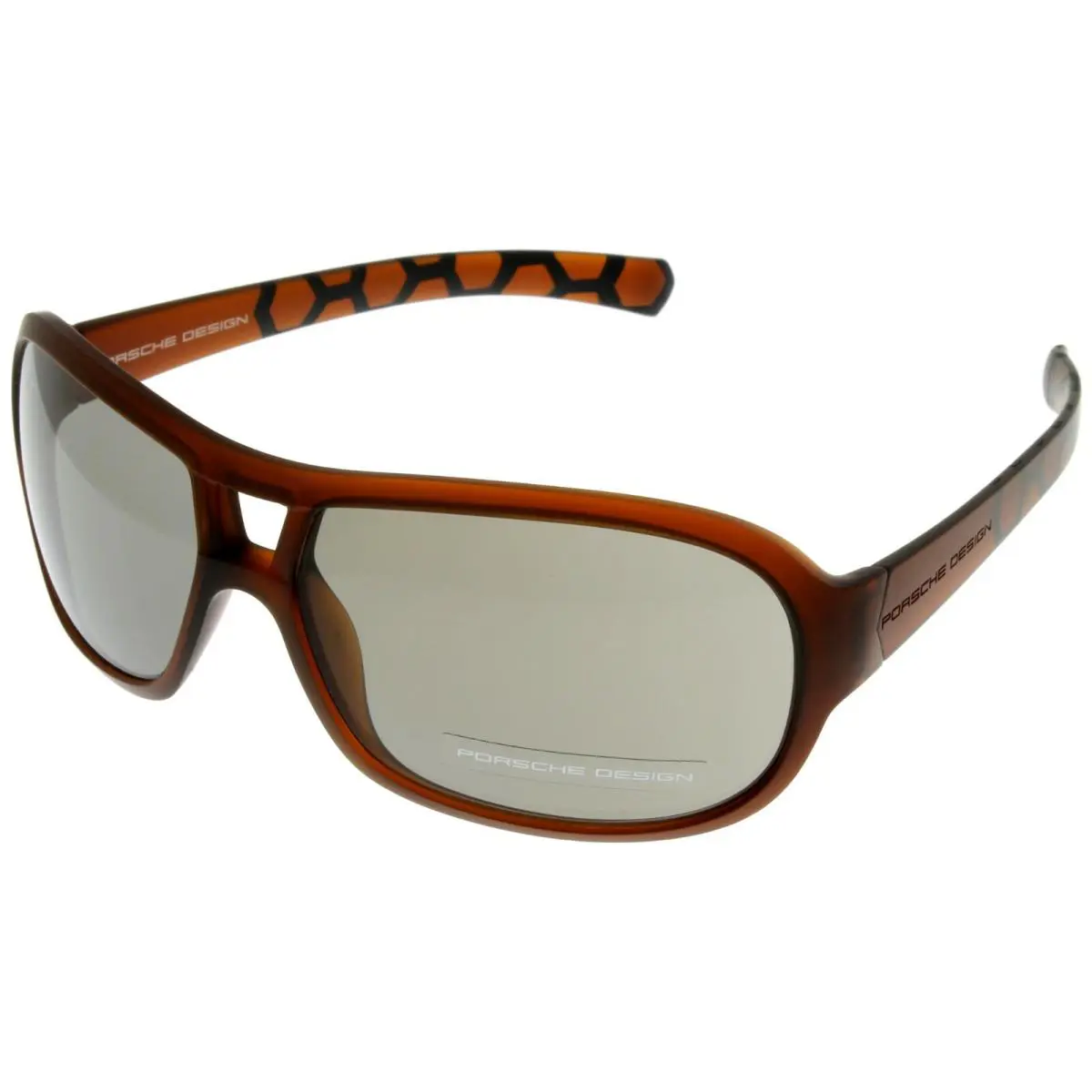 Porsche Design Sunglasses Brown Unisex P8537 D Aviator