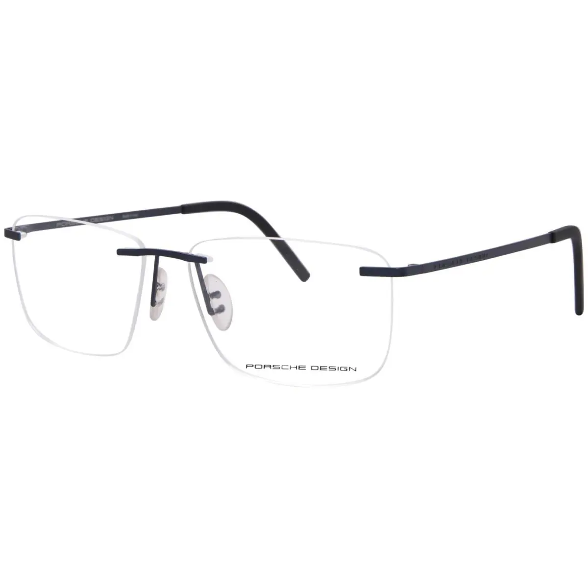 Porsche Design Eyeglasses P8321S3 P/8321/S3 D Blue Rimless Style Optical 56mm