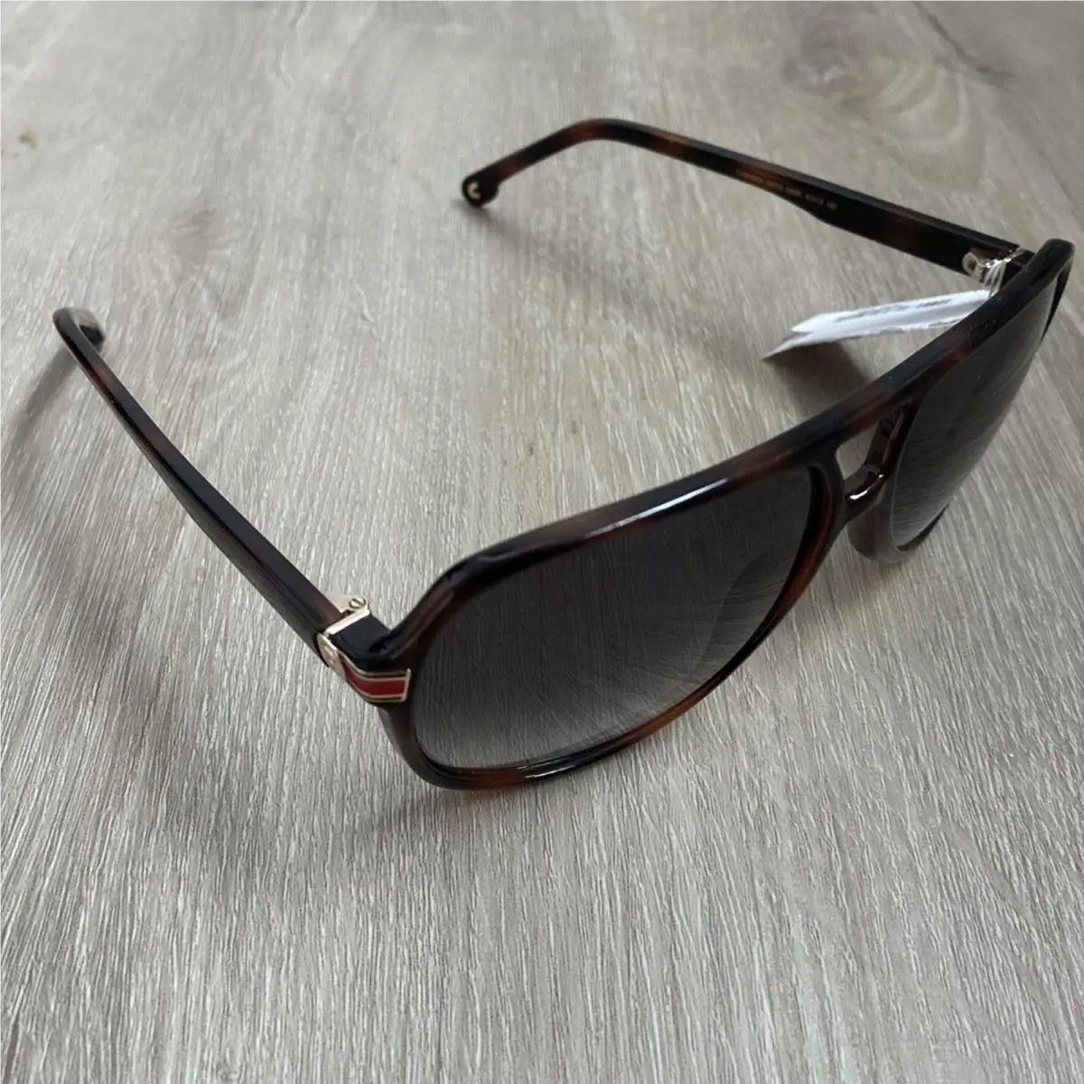 Carrera 1045/S 61mm Green Shaded Lens Aviator Men Sunglasses-havana Frame