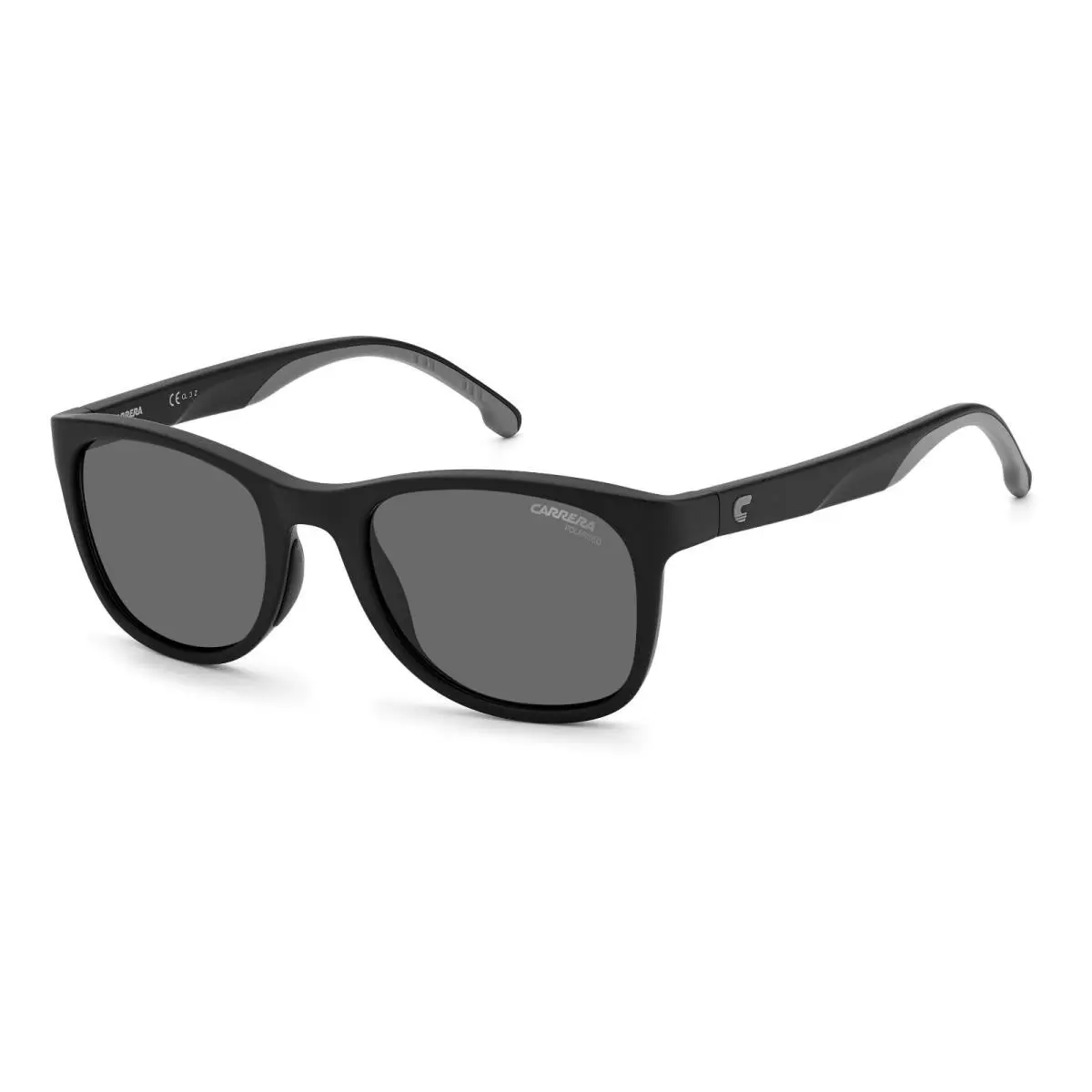 Carrera 8054/S 0003 M9 Black/grey Polarized Sunglasses - Frame: Matte Black, Lens: Grey, Code: 0003 M9, 0003M9