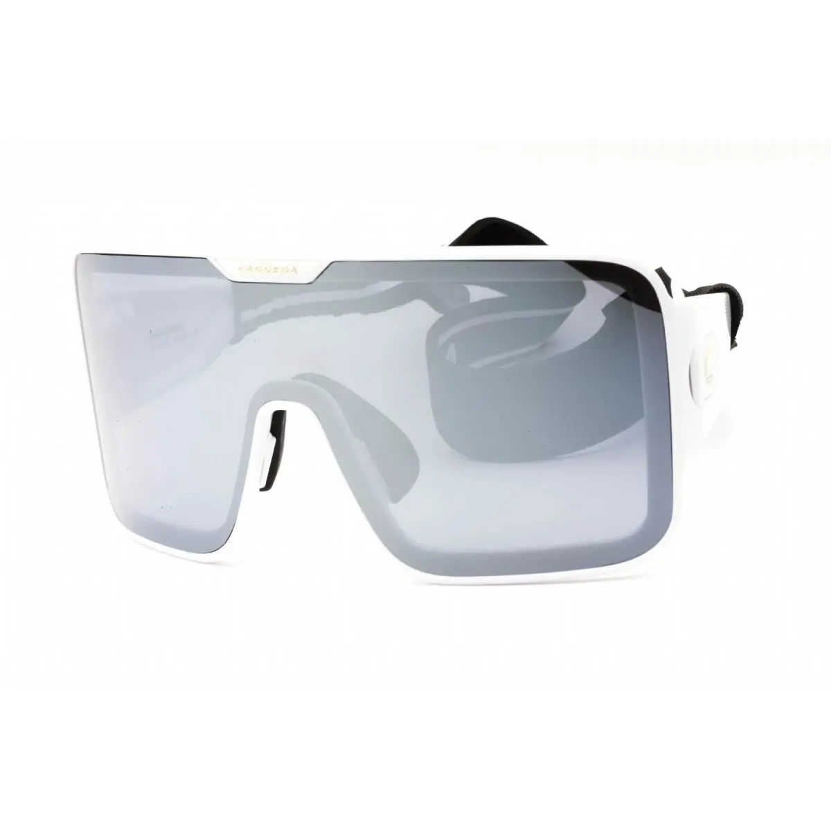 Flaglab 15 VK6T4 Sunglasses White Frame Silver Mirror Lenses 99mm by Carrera
