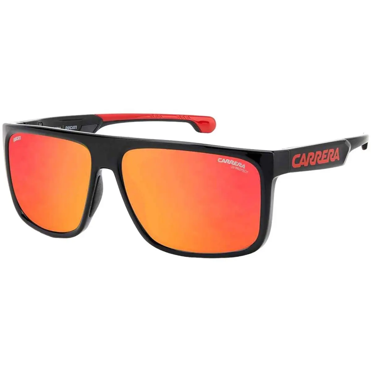 Unisex Sunglasses Red Multilayer Lens Square Frame Carduc 011/S 00A4 by Carrera