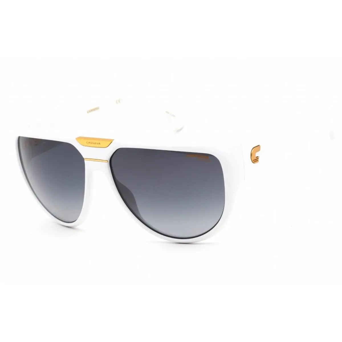 Unisex Sunglasses White Plastic Aviator Shape Frame Flaglab 13 0VK6 9O by Carrera