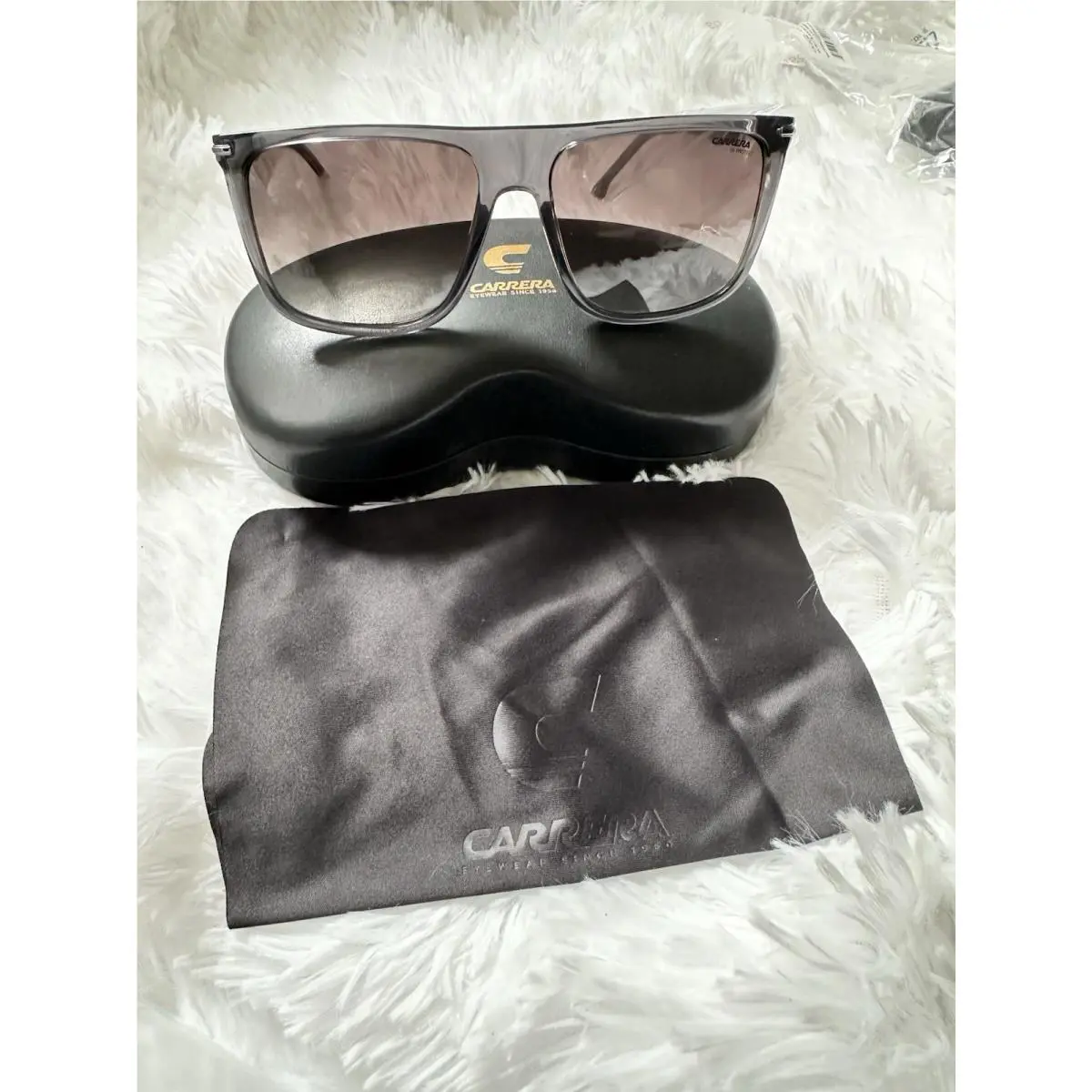 Carrera 278S KB7 HA Sunglasses Grey Frame Brown Gradient Lenses 58mm - Frame: Gray, Lens: Brown
