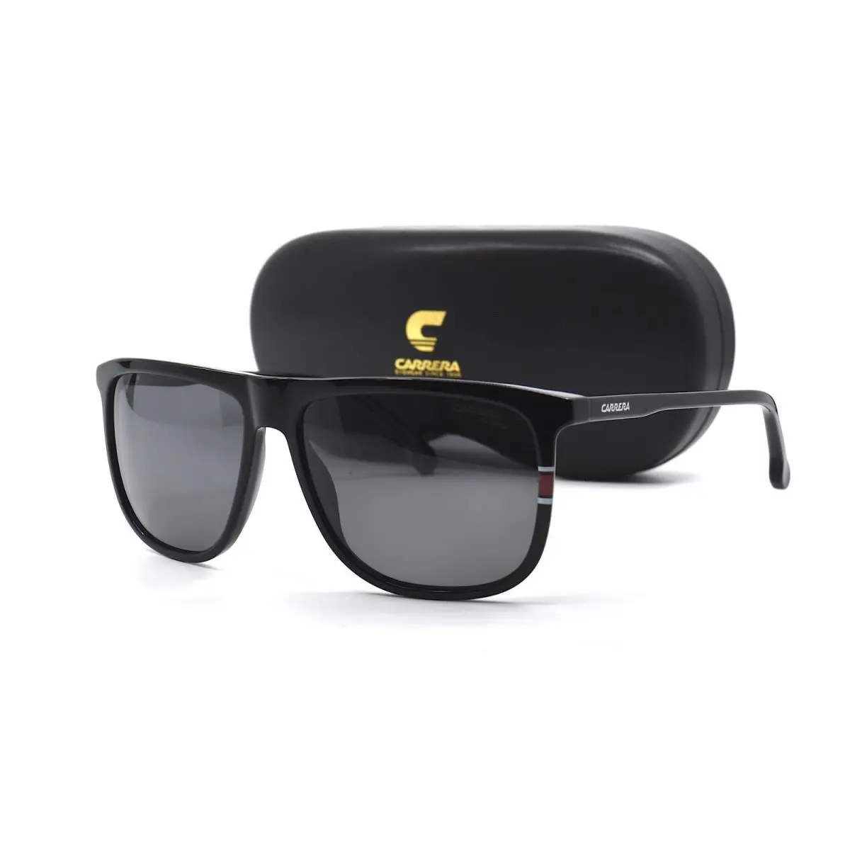 Carrera 218/S Black Grey Polarized Sunglasses