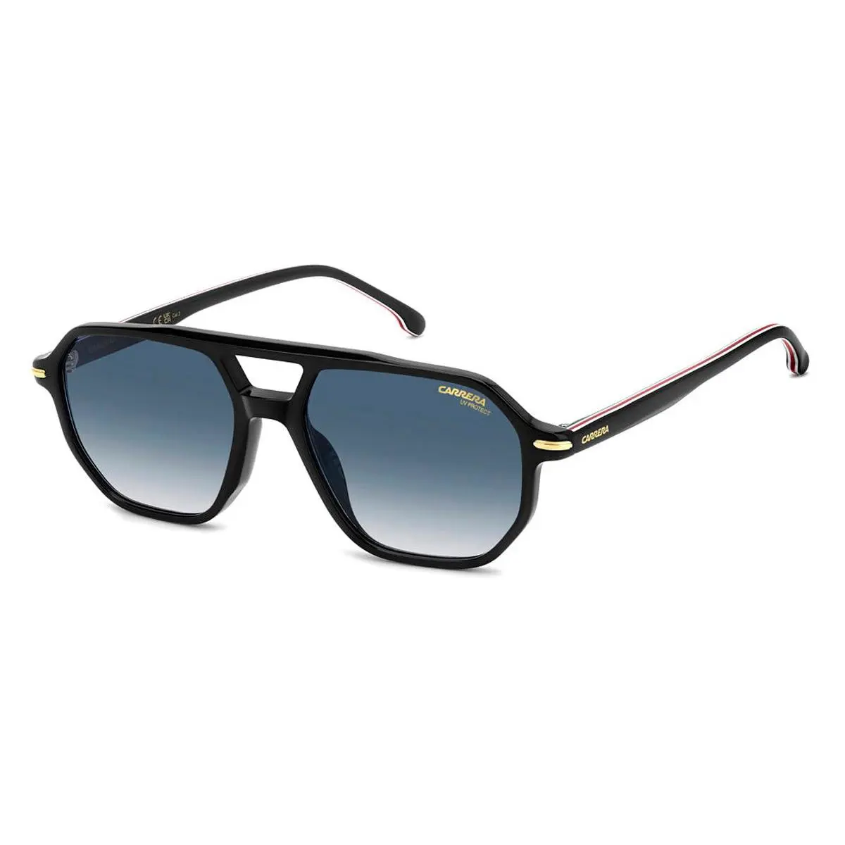 Carrera 341/S Sunglasses Male Black Gold 54mm