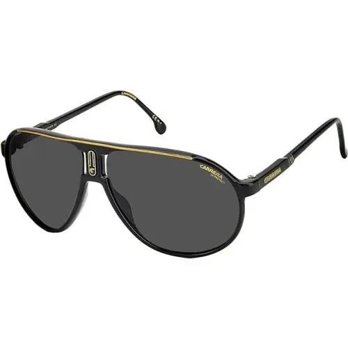 Carrera Champion 65/N 0807/IR Black Unisex Sunglasses 62mm