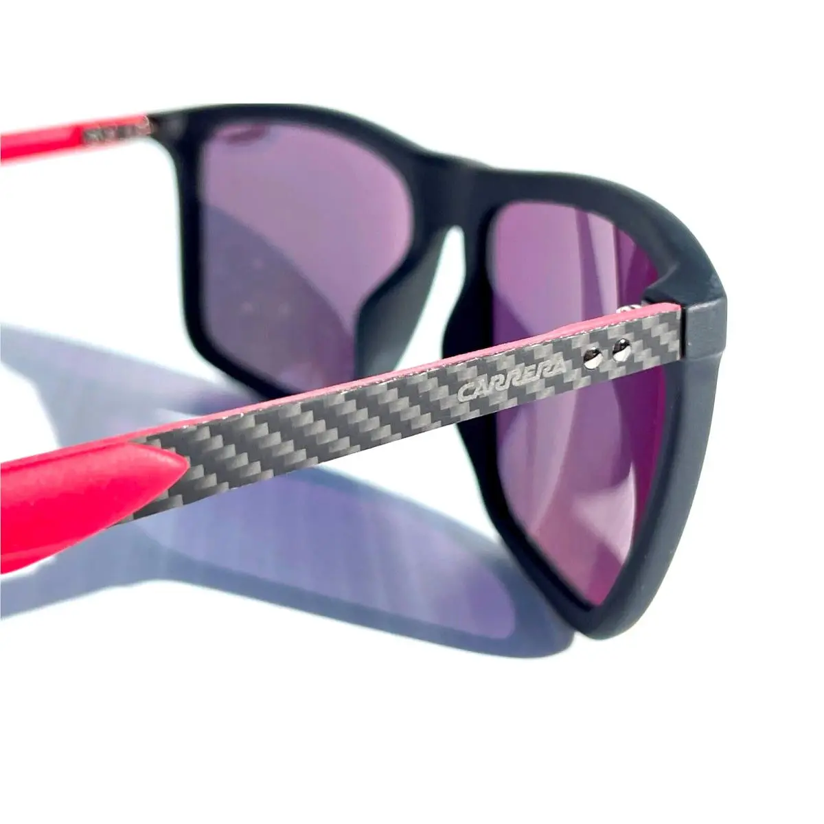 Carrera Matte Black Red Sport Ruby Lens Sunglass 8032/S 0003 - Frame: Black, Lens: Red