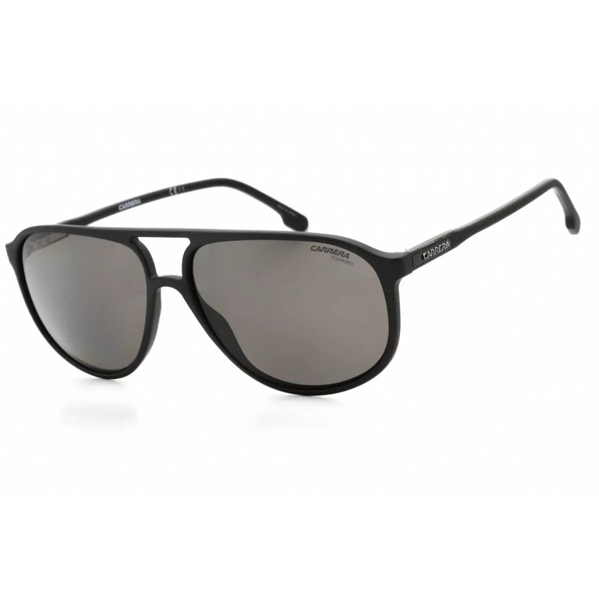 Carrera Men`s Sunglasses Matte Black Aviator Plastic Frame Carrera 257/S 0003 M9