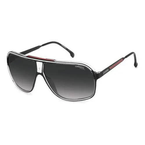 Carrera GRAND-PRIX-3 Sunglasses Sun Glasses Black Red OIT9O 64mm M - Frame: Black, Lens: Gray, Code: OIT9O