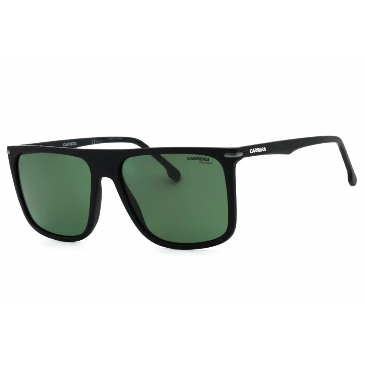 Carrera Men`s Sunglasses Matte Black Square Plastic Frame Carrera 278/S 0003 UC