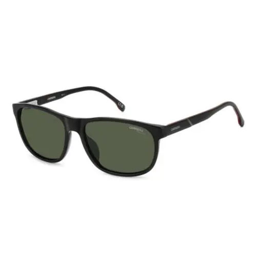 C Flex 08/G/S 807 Black/green Polarized Rectangle Men`s Sunglasses by Carrera
