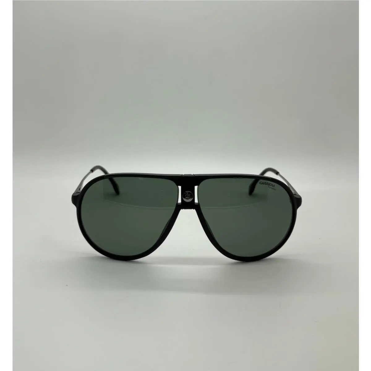 Carrera 1034/S 0003 UC Matte Black / Green Polarized Sunglasses 63X12X140