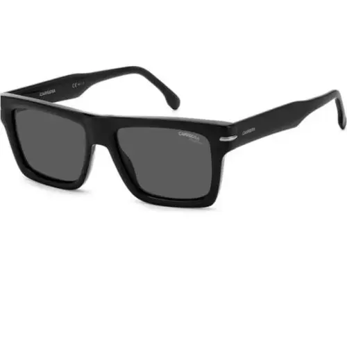 Carrera Men`s Polarized Black Square Sunglasses - CA305S-0807-M9 54-17-150