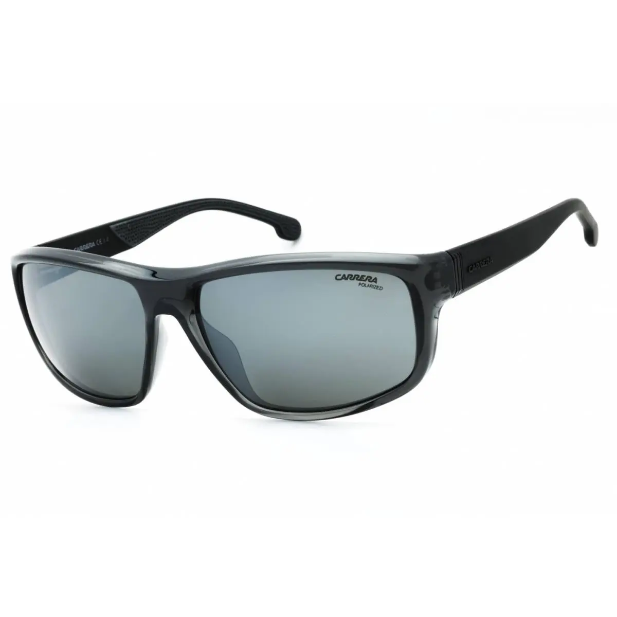 Men`s Sunglasses Grey Plastic Rectangular Full Rim Frame 8038/S 0KB7 EX by Carrera