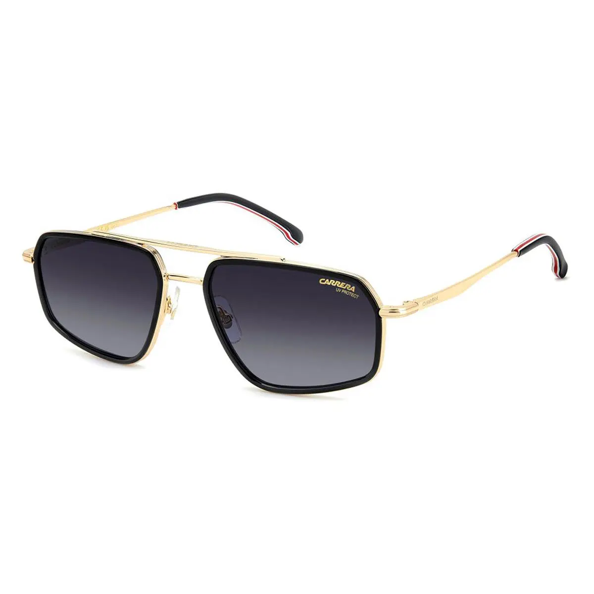Carrera 338/S Sunglasses Male Gold Black 58mm