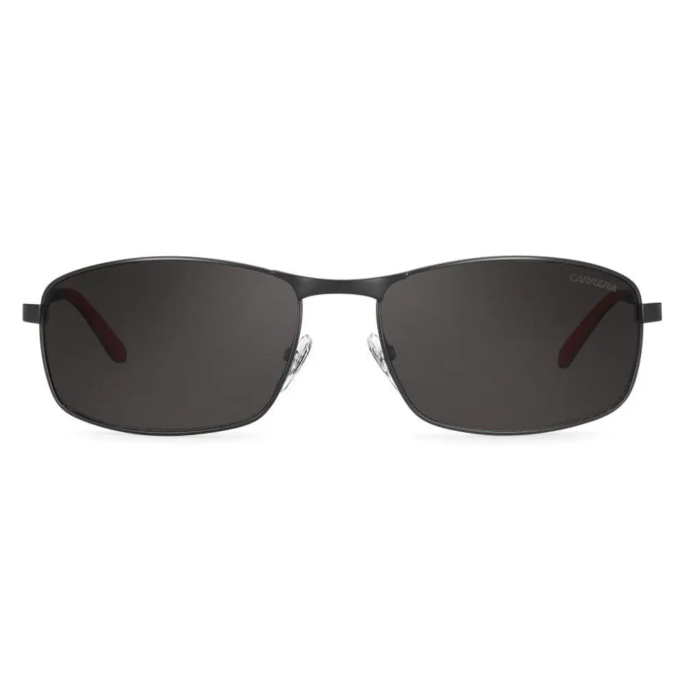 Carrera 8012/S Sunglasses Men 0003 Matte Black Rectangle 60mm