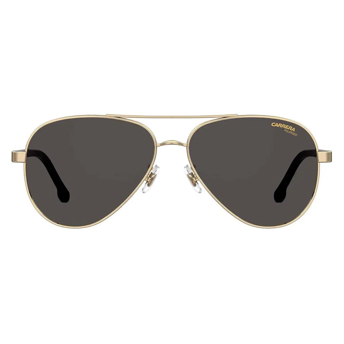 Carrera Car Sunglasses Women Gold Black / Gray Polarized 58mm