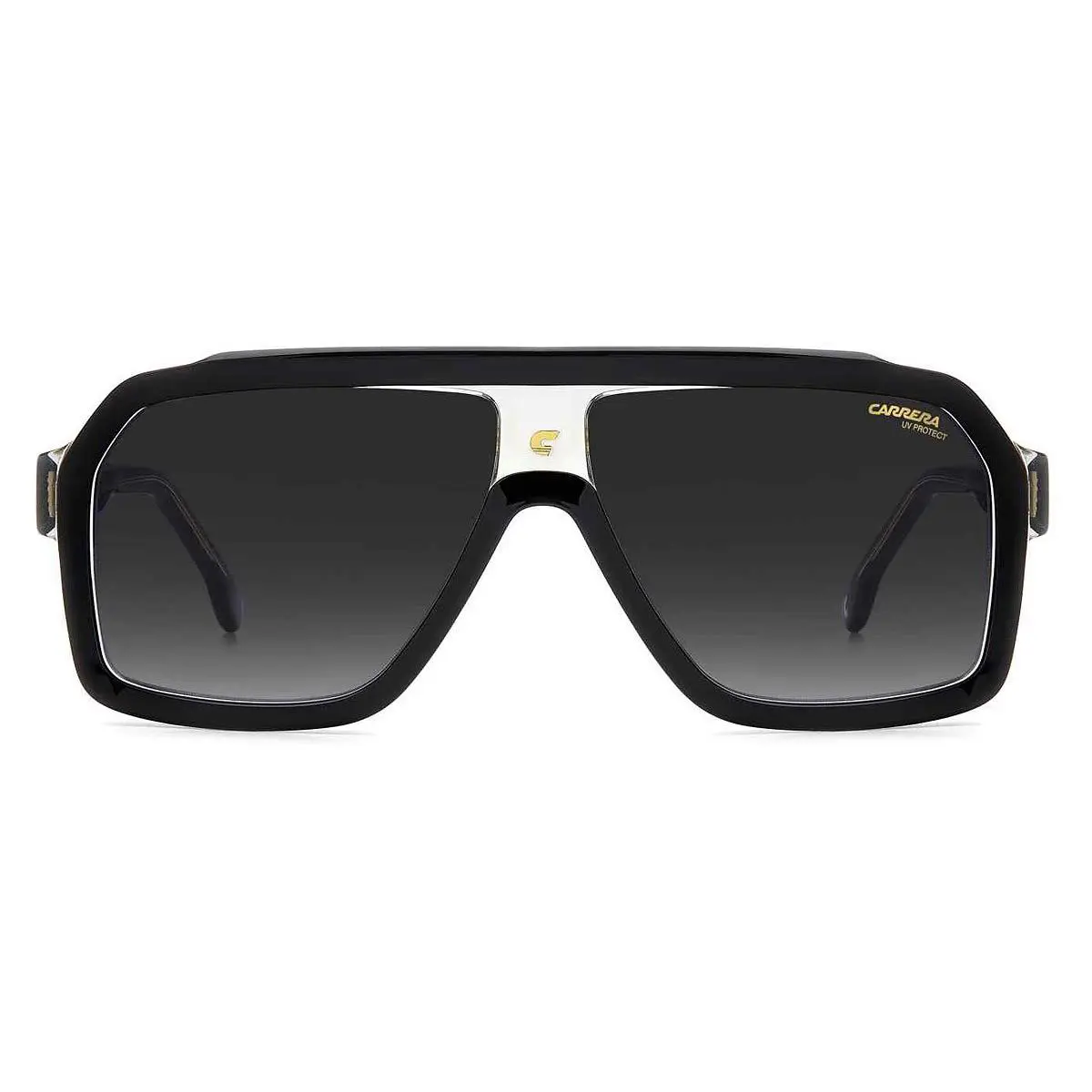 Carrera 1053/S Sunglasses Black Gray Gray Shaded 60mm