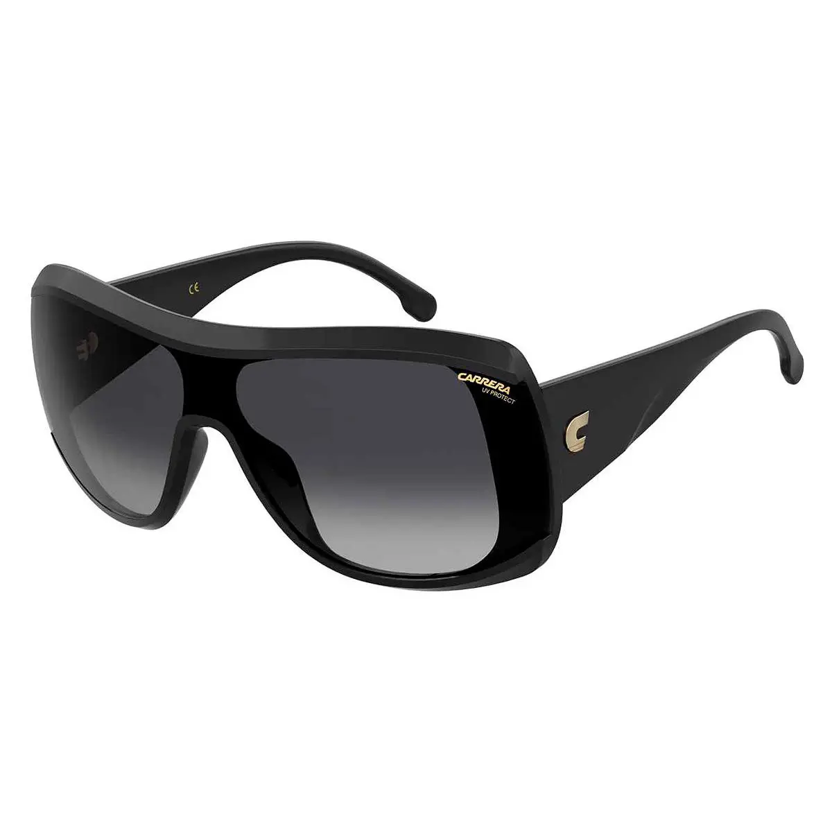 Carrera Car Sunglasses Women Black / Gray Shaded 99mm