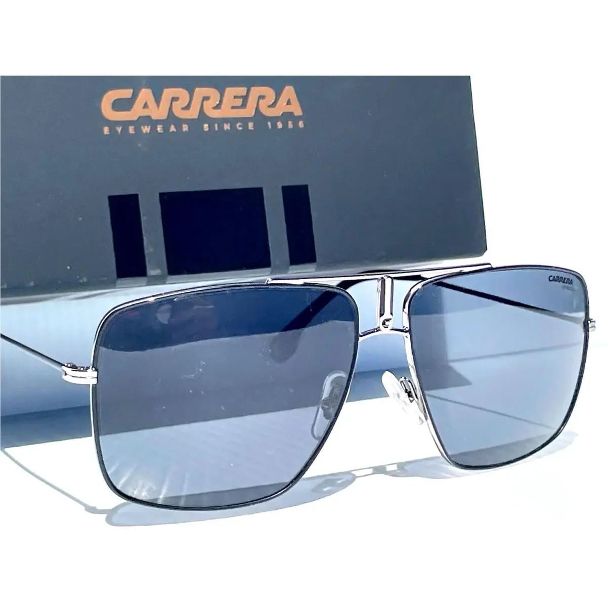 Carrera Black Gunmetal Frame Grey Lens Sunglass 1006/S TI7IR - Frame: Black Gunmetal, Lens: Gray