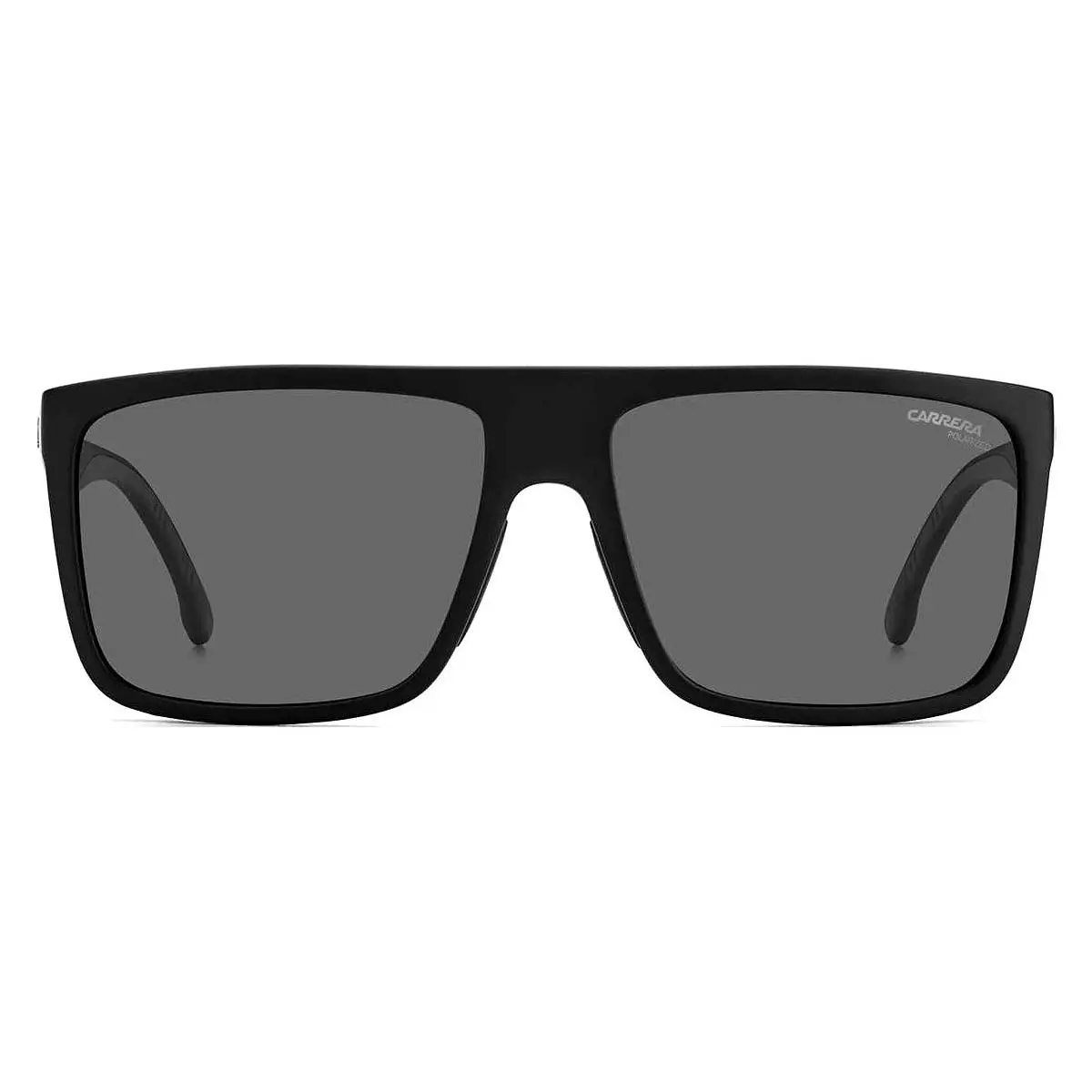 Carrera Car Sunglasses Men Matte Black / Gray Polarized 58mm