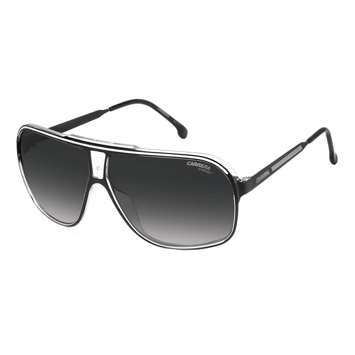 Carrera Grand Prix 3 80S Black White 64/09/135 Man Sunglasses