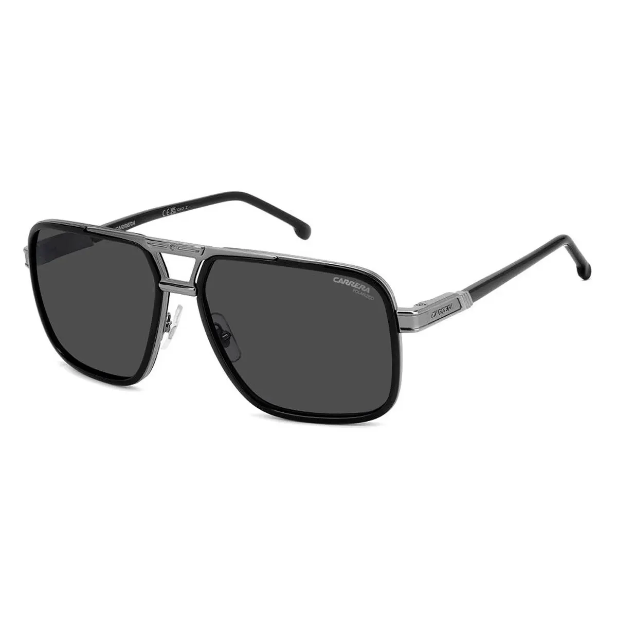 Carrera 1071/S Sunglasses Male Black Dark Ruthenium 61mm