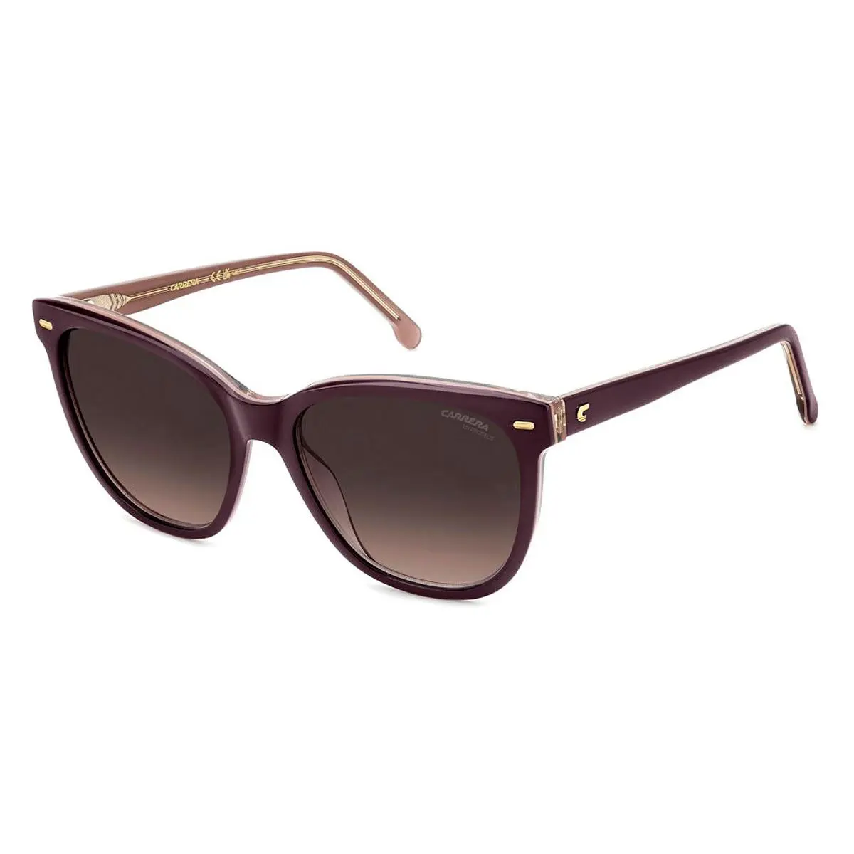 Carrera 3043/S Sunglasses Female Plum 56mm - Frame: Plum, Lens: Brown Shaded