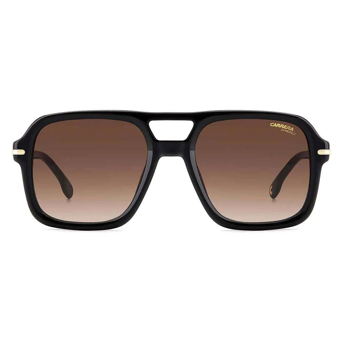 Car Sunglasses Men Black / Brown Gradient 55mm by Carrera