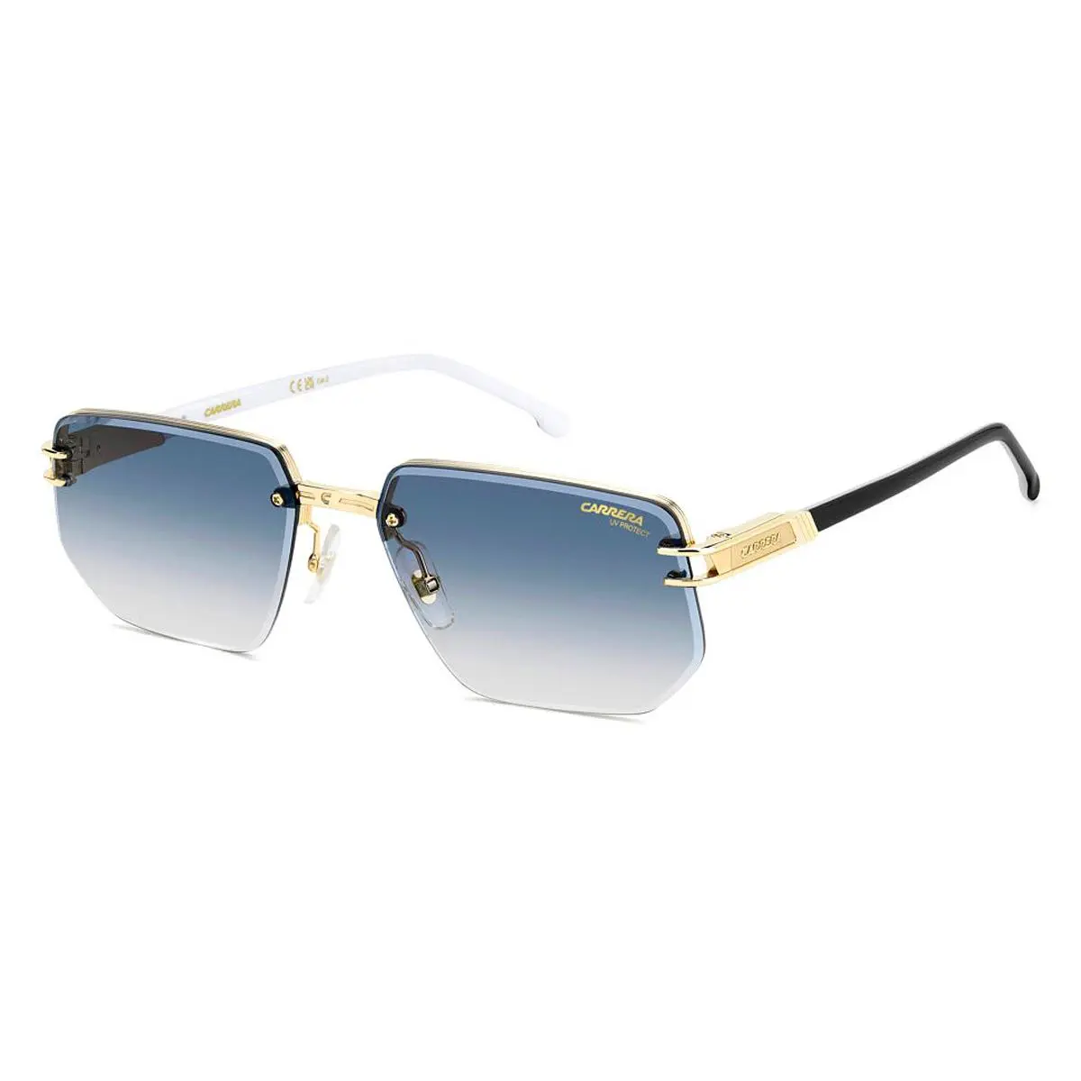Carrera 1070/S Sunglasses Male Black White 60mm