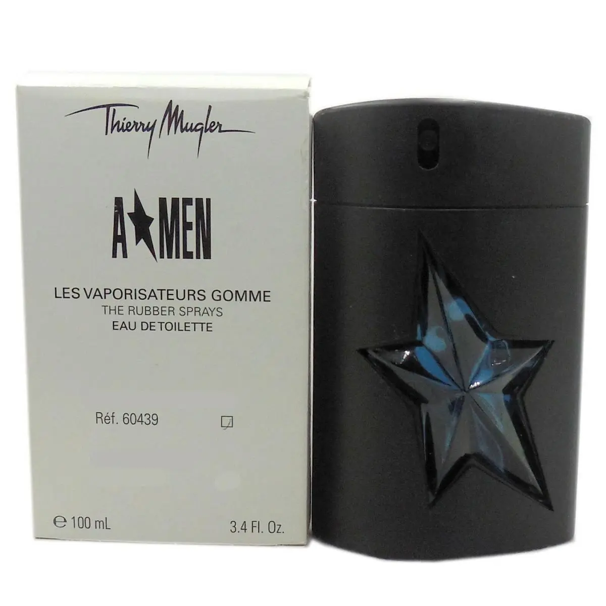 Thierry Mugler A Men Eau DE Toilette The Rubber Sprays 100 ML/3.4 Fl.oz. T