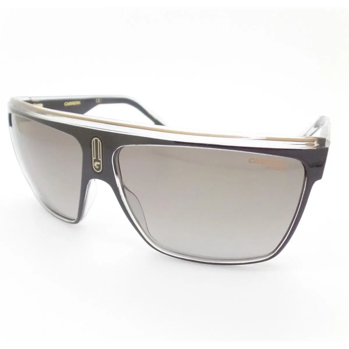 Carrera 22/N 2M2HA Black Gold Brown Fade Sunglasses