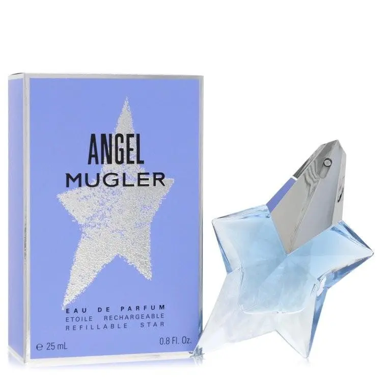 Angel by Thierry  Eau De Parfum Spray Refillable .8 oz For Women by Mugler